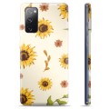 Capa de TPU para Samsung Galaxy S20 FE  - Girassol