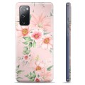 Capa de TPU - Samsung Galaxy S20 FE - Flores em Aquarela