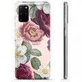 Capa de TPU para Samsung Galaxy S20+  - Flores Românticas