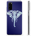 Capa de TPU para Samsung Galaxy S20  - Elefante