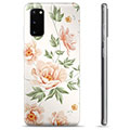 Capa de TPU para Samsung Galaxy S20  - Floral