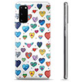 Capa de TPU - Samsung Galaxy S20 - Corações