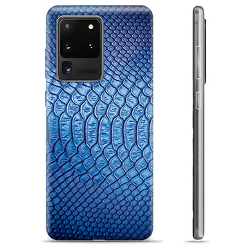 Capa de TPU para Samsung Galaxy S20 Ultra  - Couro