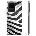 Capa de TPU para Samsung Galaxy S20 Ultra  - Zebra