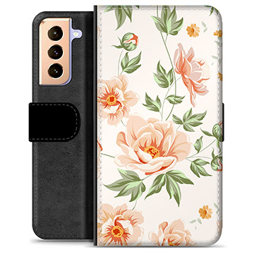 Bolsa tipo Carteira - Samsung Galaxy S21+ 5G - Floral