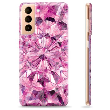 Capa de TPU - Samsung Galaxy S21+ 5G - Cristal Rosa