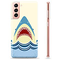 Capa de TPU - Samsung Galaxy S21 5G - Mandíbulas de Tubarão