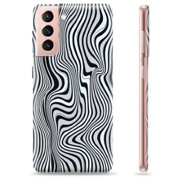 Capa de TPU - Samsung Galaxy S21 5G - Zebra Hipnotizante