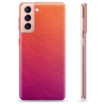 Capa de TPU - Samsung Galaxy S21 5G - Couro Ombre