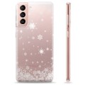 Capa de TPU - Samsung Galaxy S21 5G - Flocos de Neve