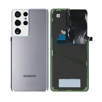 Capa Detrás GH82-24499B para Samsung Galaxy S21 Ultra 5G - Prateado
