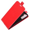 Bolsa Flip Vertical para Samsung Galaxy S21 5G - Vermelho