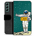 Bolsa tipo Carteira - Samsung Galaxy S22+ 5G - Para Marte