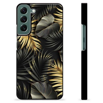 Capa Protectora - Samsung Galaxy S22+ 5G - Folhas Douradas