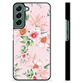 Capa Protectora - Samsung Galaxy S22+ 5G - Flores em Aquarela