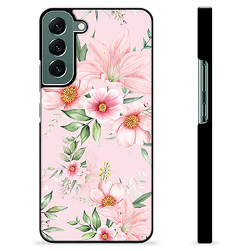 Capa Protectora - Samsung Galaxy S22+ 5G - Flores em Aquarela