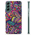Capa de TPU - Samsung Galaxy S22+ 5G - Flores Abstratas