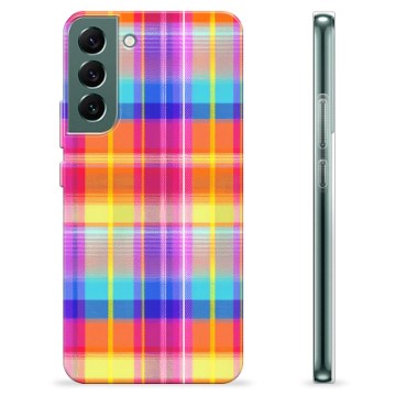 Capa de TPU - Samsung Galaxy S22+ 5G - Camisa de Flanela