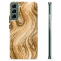 Capa de TPU - Samsung Galaxy S22+ 5G - Areia Dourada
