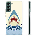 Capa de TPU - Samsung Galaxy S22+ 5G - Mandíbulas de Tubarão