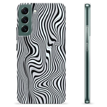 Capa de TPU - Samsung Galaxy S22+ 5G - Zebra Hipnotizante