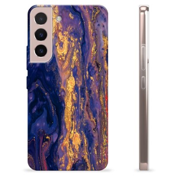 Capa de TPU - Samsung Galaxy S22 5G - Crepúsculo Dourado