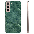 Capa de TPU - Samsung Galaxy S22 5G - Mandala Verde