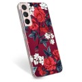 Capa de TPU - Samsung Galaxy S22 5G - Flores Vintage
