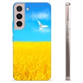 Capa de TPU Ucrânia  - Samsung Galaxy S22 5G - Campo de trigo