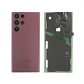 Capa Detrás GH82-27457B para Samsung Galaxy S22 Ultra 5G - Borgonha