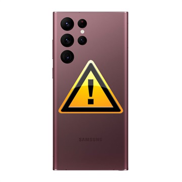 Samsung Galaxy S22 Ultra 5G Battery Cover Repair - Burgundy