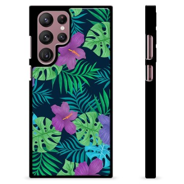 Capa Protectora - Samsung Galaxy S22 Ultra 5G - Flores Tropicais