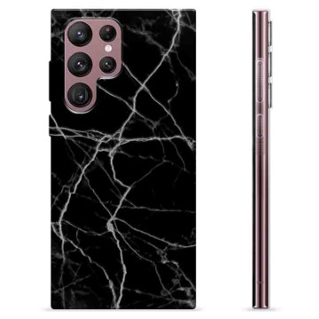 Capa de TPU - Samsung Galaxy S22 Ultra 5G - Relâmpago Negro