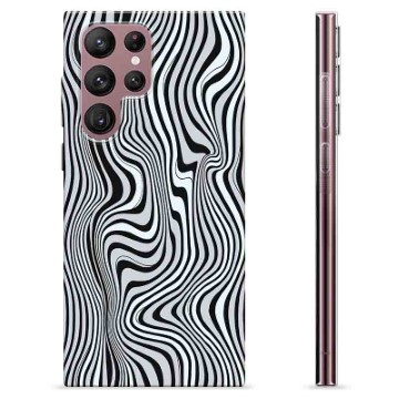 Capa de TPU - Samsung Galaxy S22 Ultra 5G - Zebra Hipnotizante