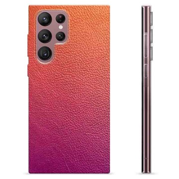 Capa de TPU - Samsung Galaxy S22 Ultra 5G - Couro Ombre