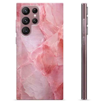Capa de TPU - Samsung Galaxy S22 Ultra 5G - Quartzo Rosa