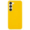 Capa Plastico com Borracha para Samsung Galaxy S23 5G - Amarelo