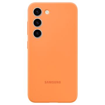 Capa de Silicone EF-PS911TOEGWW para Samsung Galaxy S23 5G - Cor-de-laranja