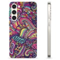 Capa de TPU - Samsung Galaxy S23+ 5G - Flores Abstratas