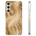 Capa de TPU - Samsung Galaxy S23+ 5G - Areia Dourada
