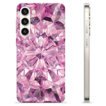 Capa de TPU - Samsung Galaxy S23+ 5G - Cristal Rosa
