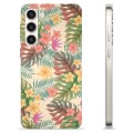 Capa de TPU - Samsung Galaxy S23+ 5G - Flores Cor-de-rosa