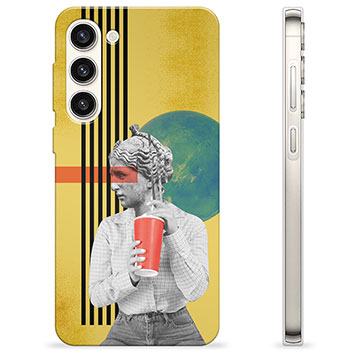 Capa de TPU - Samsung Galaxy S23+ 5G - Arte Vintage