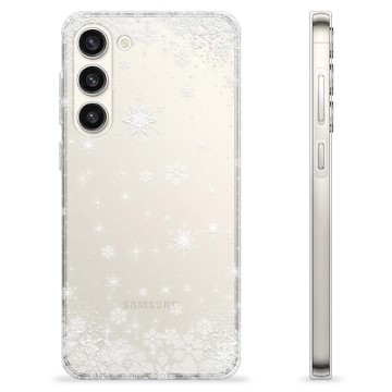 Capa de TPU - Samsung Galaxy S23+ 5G - Flocos de Neve