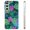 Capa de TPU - Samsung Galaxy S23+ 5G - Flores Tropicais
