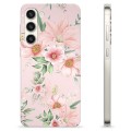 Capa de TPU - Samsung Galaxy S23+ 5G - Flores em Aquarela