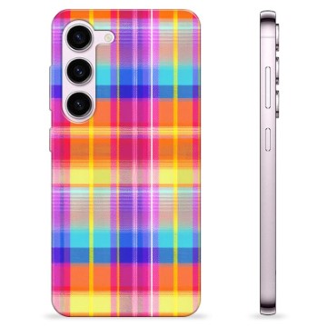 Capa de TPU - Samsung Galaxy S23 5G - Camisa de Flanela