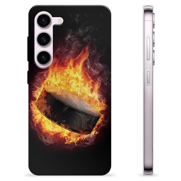 Capa de TPU - Samsung Galaxy S23 5G - Hockey no Gelo