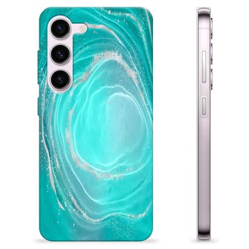 Capa de TPU - Samsung Galaxy S23 5G - Redemoinho Turquesa