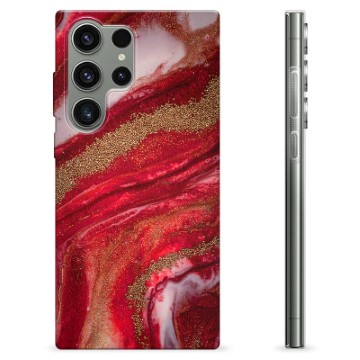 Capa de TPU - Samsung Galaxy S23 Ultra 5G - Rubi Dourado